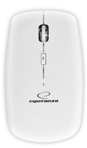 Миша Esperanza EM120W Wireless White - зображення 1