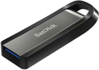 Pendrive SanDisk Extreme Go 128GB USB3.2 Black-Silver (SDCZ810-128G-G46) - obraz 3