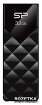 Pendrive Silicon Power Ultima U03 32GB Mystery Black (SP032GBUF2U03V1K) - obraz 2