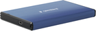 Kieszeń zewnętrzna Gembird na 2,5" SATA USB 3.0 ciemnoniebieska (EE2-U3S-3-DB) - obraz 1