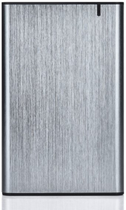 Zewnętrzna kieszeń Gembird na 2,5" SATA USB Type-C 3.1, szara (EE2-U3S-6-GR) - obraz 3