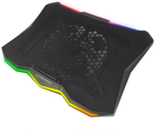 Podkładka chłodząca do laptopa Esperanza EGC110 Xalok czarna/RGB - obraz 1
