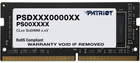RAM Patriot SODIMM DDR4-3200 16384MB PC4-25600 SL (PSD416G320081S) - obraz 1