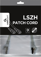 Patchcord Cablexpert CAT6 S/FTP 15m Szary (PP6A-LSZHCU-15M) - obraz 4