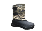 Теплі гумові чоботи водо-брудо захисні для ЗСУ камуфляжні черевики військові 43 - зображення 1