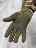 Тактические зимние перчатки Warmthi оливковый М - изображение 4