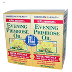 Олія вечірньої примули American Health Royal Brittany, Evening Primrose Oil (2 Bottles) 1300 mg 120 Softgels Each AMH-03233 - зображення 4