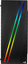 Obudowa Aerocool Streak RGB (Streak-A-BK-v1) Czarna - obraz 4