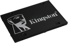 Kingston SSD KC600 1TB 2.5" SATAIII 3D NAND TLC (SKC600/1024G) - зображення 2