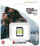 Kingston SDXC 256GB Canvas Select Plus Class 10 UHS-I U3 V30 (SDS2/256GB) - obraz 3