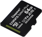 Kingston microSDXC 64GB Canvas Select Plus Class 10 UHS-I U1 V10 A1 (SDCS2/64GBSP) - obraz 2