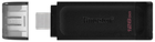Pendrive Kingston DataTraveler 70 128GB USB Type-C (DT70/128GB) - obraz 2