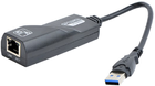 Adapter Gembird USB 3.0 do RJ45 LAN Gigabit (NIC-U3-02) - obraz 1