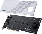 Karta rozszerzeń Asus PCIe Hyper M.2 X16 PCIe 4.0 X4 GEN 4 - 256 Gb/s (90MC08A0-M0EAY0) - obraz 3