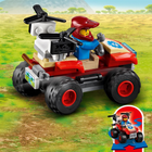 Zestaw klocków LEGO City Quad ratowników dzikich zwierząt 74 elementy (60300) - obraz 8
