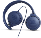 Słuchawki JBL T500 Niebieskie (JBLT500BLU) - obraz 4