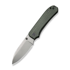 Нож складной, замок Liner Lock Weknife WE21045-2 Big Banter Green 213 мм - изображение 1