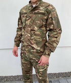 Мужской тактический армейский костюм для ВСУ (ЗСУ) MultiCam рип-стоп 20222087-50 9325 50 размер - изображение 7