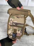 Тактическая Сумка поясная на ногу SWAT \ армейская сумка на ногу / Тактическая сумка на ногу - изображение 3