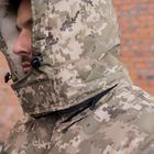 Куртка-бушлат военная мужская тактическая микро рип-стоп плащевка на меху ВСУ (ЗСУ) Пиксель 8900 50 размер - изображение 4