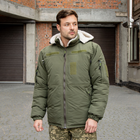 Куртка-бушлат военная мужская тактическая на меху ВСУ (ЗСУ) 8895 52 размер хаки - изображение 4