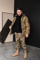 Куртка-бушлат военная мужская тактическая ВСУ (ЗСУ) Пиксель 8701 52 размер - изображение 4