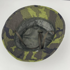Тактична бойова військова панама з підкладкою із сітки ЗСУ 1053 6628 56 камуфляж зелений - зображення 2
