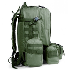 Тактичний військовий рюкзак Tactic-07 55л Зелений - зображення 3