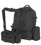 Тактичний військовий рюкзак Tactic-07 55л Чорний - зображення 4