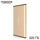 Внешний Жесткий Диск Maxone 2.5 In 320GB HDD Gold - изображение 1