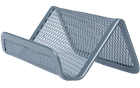 Підставка для візиток Buromax 95x80x45мм, металева, срібло BM.6225-24