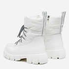 Жіночі зимові черевики високі Jenny Fairy HY211257 37 24 см Білі (5904862252292) - зображення 3