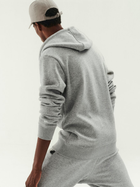 Bluza męska rozpinana streetwear z kapturem Sprandi SS21-BLM005 XXL Szara (5903698655765) - obraz 2
