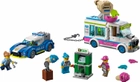 Zestaw klocków LEGO City Policyjny pościg za furgonetką z lodami 317 elementow (60314) - obraz 2