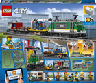 Zestaw klocków LEGO City Pociąg towarowy 1226 elementów (60198) - obraz 19