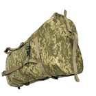 Баул рюкзак военный транспортный непромокаемый 130 л, пиксель - изображение 3