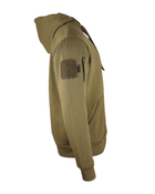 Кофта худи военная тактическая KOMBAT UK мужская с липучками под шевроны Spec-Ops Hoodie койот XL (SK-kb-soh-coy-xl) - изображение 3