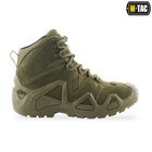 Ботинки тактические M-Tac замшевые обуви для военнослужащих Alligator 39 оливковый (SK-30801001-39) - изображение 4