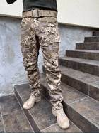 Теплі військові штани, піксель Softshell (софтшел), розмір 56 - зображення 8