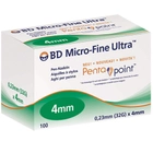 Голки 4 мм для шприц-ручок інсулінових - BD Micro-Fine Plus 32G, 1 шт - зображення 3
