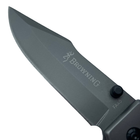 Тактичний складаний ніж Browning FA45 чорний напівавтоматичний викидний ніж - зображення 3