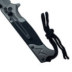 Тактический складной нож Browning FA45 черный полуавтоматический выкидной нож - изображение 5