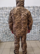 Военный тактический утепленный костюм 58 Пиксель - изображение 5