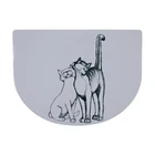 Коврик под миски Trixie Pussy Cat 40x30 см (4011905245409)