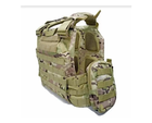 Плитоноска Multicam Tactical Vest з підсумками розвантаження штурмовий жилет бронежелет водонепроникний - зображення 3