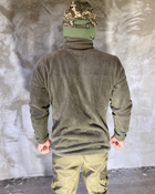 Армейская Кофта флисовая VOGEL карманы на рукавах Цвет оливковый L - изображение 12