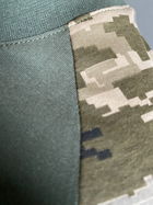 Військова футболка з довгим рукавом (військовий лонгслів) Cedra Military S Олива+Піксель - зображення 4