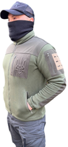 Кофта флис с гербом Softshell зеленый M - изображение 4