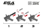 Страйкбольна штурмова гвинтiвка Specna Arms SA-E25 Edge Black - изображение 11