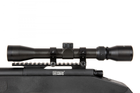 Снайперська гвинтівка Specna Arms SA-S03 Core with Scope and Bipod Black - зображення 11